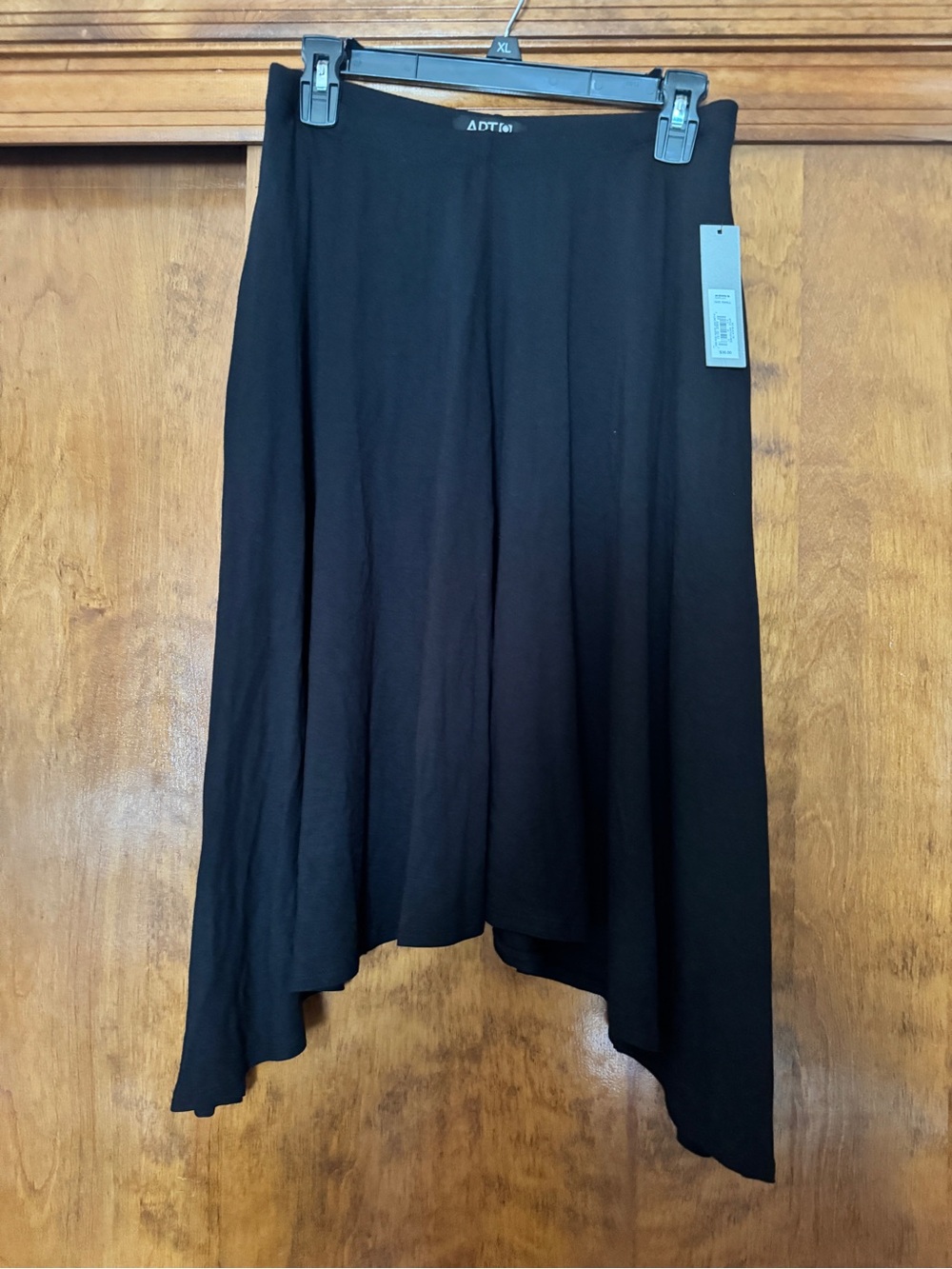 Apt 9 Black Asymmetrical Hem Skirt